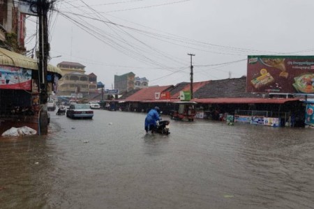 Over 100mm of Rain Hits Kampot