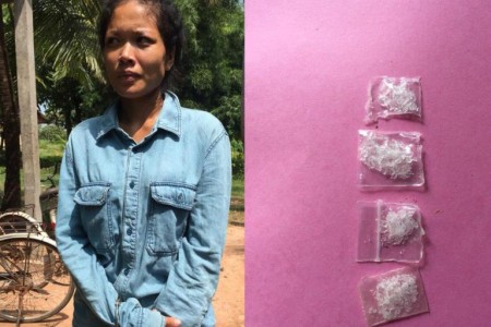 Kampot Woman Caught with Meth