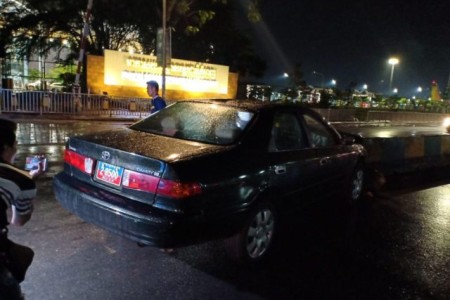 Drunk Foreigner Crashes RCAF Camry