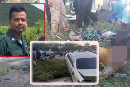 Kampong Spue Cop Kills 3 and Goes to Ground