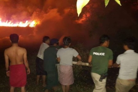 Wildfire Controlled in Kampong Cham