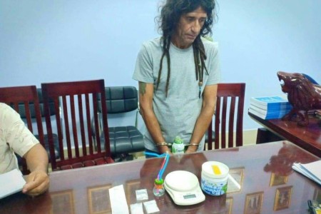 Infamous Turk Elitok Robil Busted With Meth in Kampot