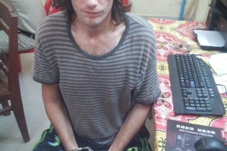 Over Staying Norwegian Troublemaker Locked Up In Kampot