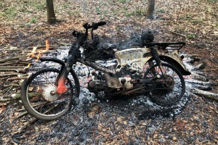 Burned Man and Moto Mystery in Kratie