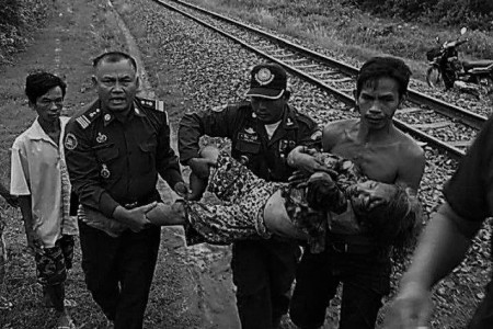 Train Hits Woman on Kampot Rail Track