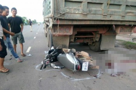 Fatal Crash In Kampot Town