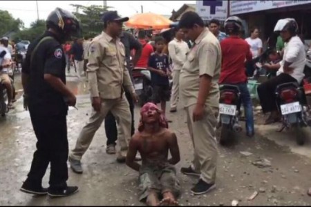 Methed Up Maniac Disarmed In Phnom Penh