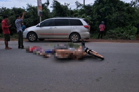 Chinese Driver Detained After Prey Nop Crash