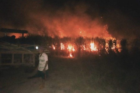 Arson Suspected After Sugarcane Blaze