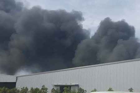 Fire Breaks Out in Preah Sihanouk SEZ