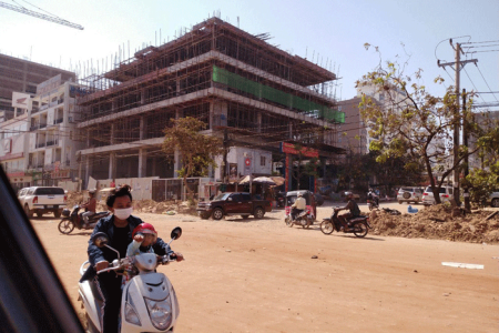 Sihanoukville Construction Site Suspended