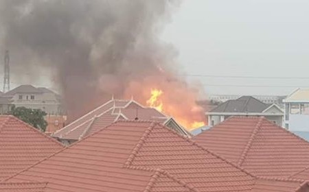 UPDATE: Huge Fire In Sen Sok