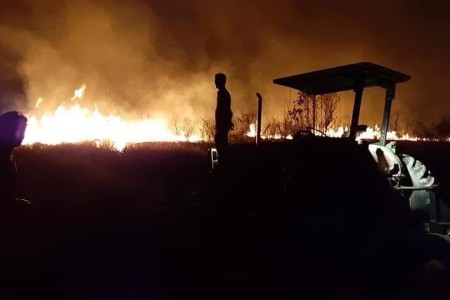 Fires Spread In Siem Reap And Pailin