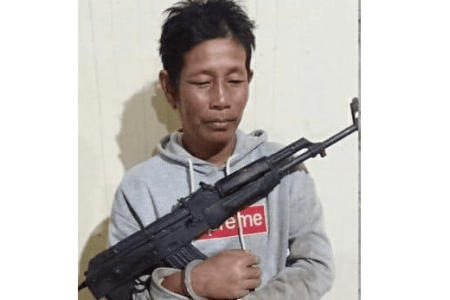 Man And Gun Arrested In Prey Veng