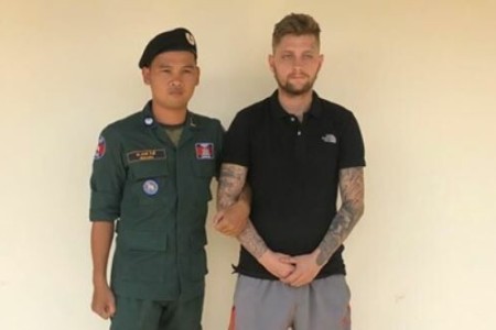 No Passport Brit On Drugs Arrested In Siem Reap