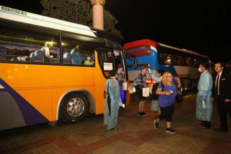 Last Westerdam Passengers Arrive At Sokha PP