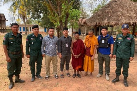 Young Kampot Monks On Meth Arrested