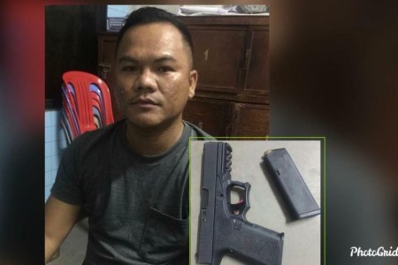 Military Man Fires Glock After Maybach Rear Ended