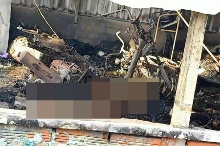 Batambang Manhunt After Bodies Found In Fire Scene