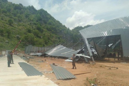 Chinese Man Killed In Kampot Warehouse Collapse