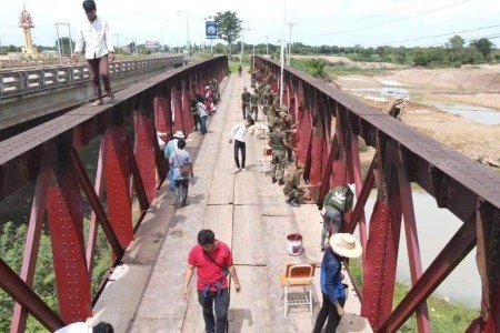 Old Sispohon Bridge Given Makeover