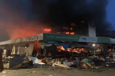 Battambang Market Fire Update