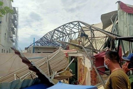 Poipet Crane Collapse- At Least 5 Dead