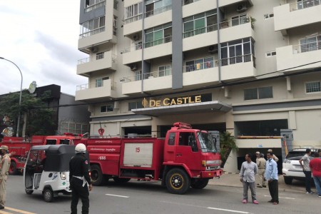 Fire At De Castle Condo