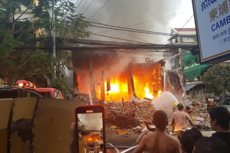 Workers Cause Closed Club Fire In Daun Penh