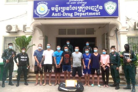 Seven Taiwanese & A Vietnamese Detained For Drugs & Guns