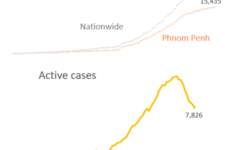 Another 460 COVID Cases Reported, 824 Treated