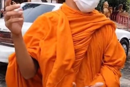 Monk Keeps Robes After Suspicious Snaps Go Viral