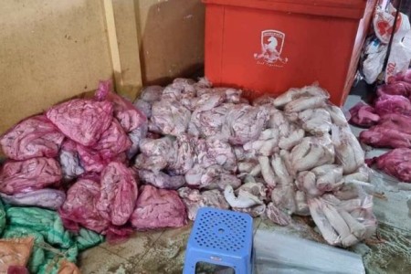 Poipet Police Pluck 2 Tons Of Peddled Pork Products