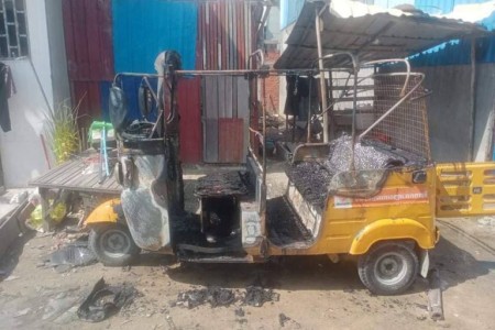 Angry At Loan Refusal, Man Burns B-I-L’s Tuk Tuk