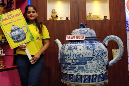 250kg Cambodian Teapot Finds Home In Special Indian Cafe