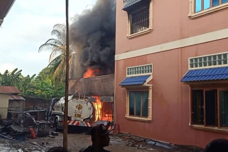 Fuel Explosion In Battambang