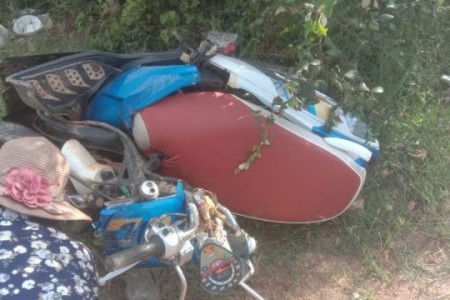 Man & Baby Kiled In Kampot Road 3 Crash