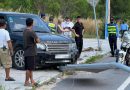Speeding Chinesed Driver Takes Out Sihanoukville Lighting