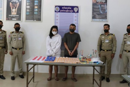 Thai Pair Nabbed In Poipet Drug raid