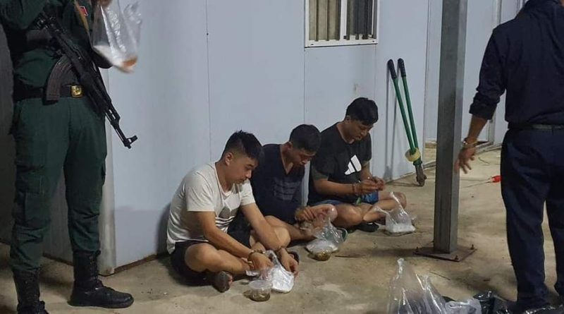 Chinese Men Detained In Suspected Drug Factory