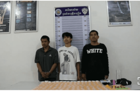 Thai Trio Detained With Drugs In Poipet