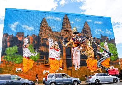 Angkor Mural By Cambodian Artist Completed In Cabra, NSW