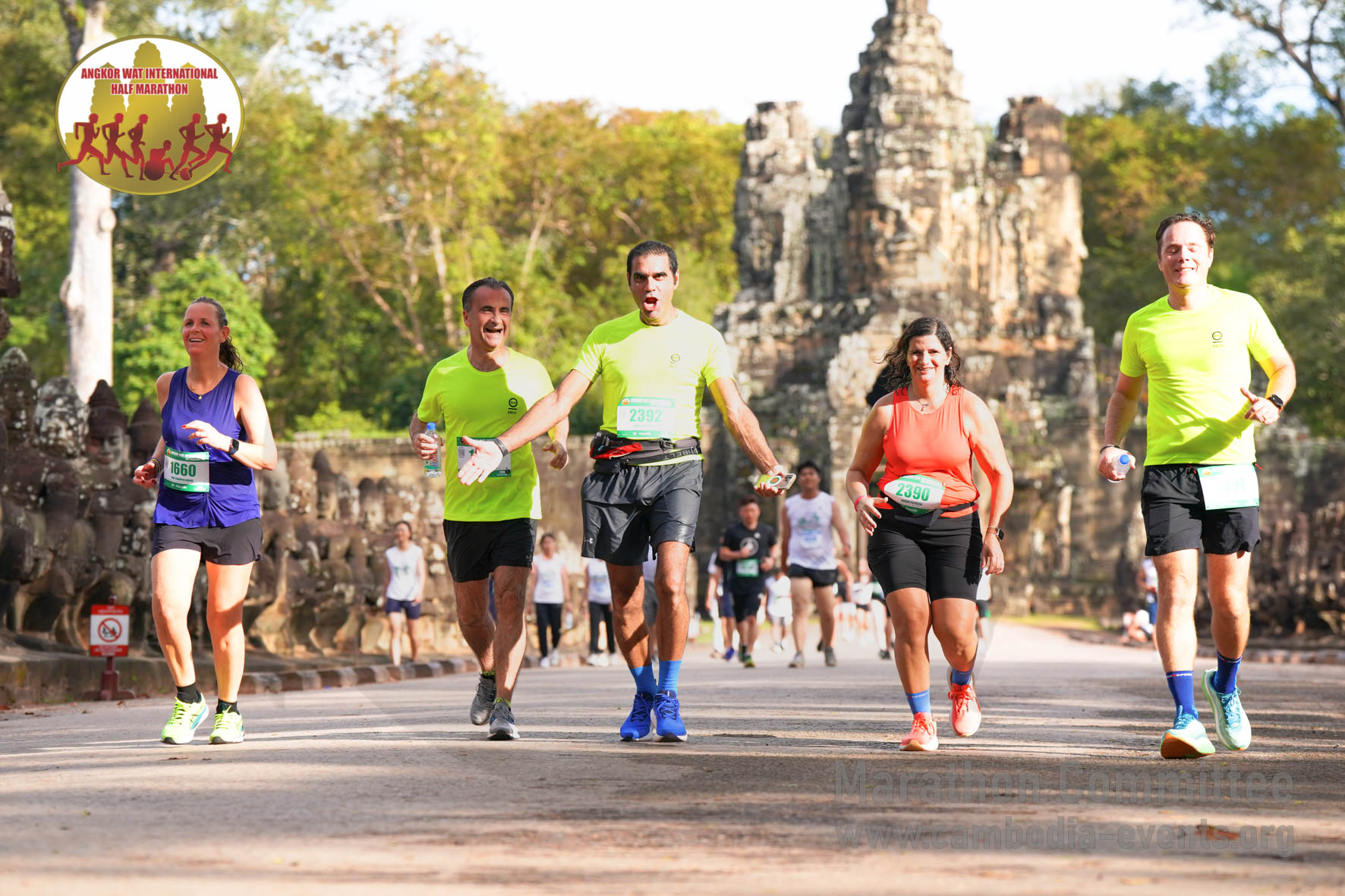 Angkor Wat half marathon