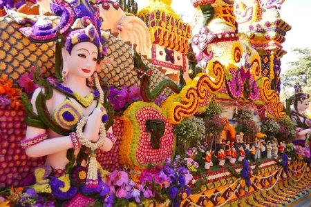 Enjoy A Floral Extravaganza At Chiang Mai Flower Festival 2025